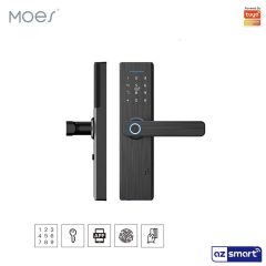 MOES WDL-X1-EN WiFi Smart Door Lock, black